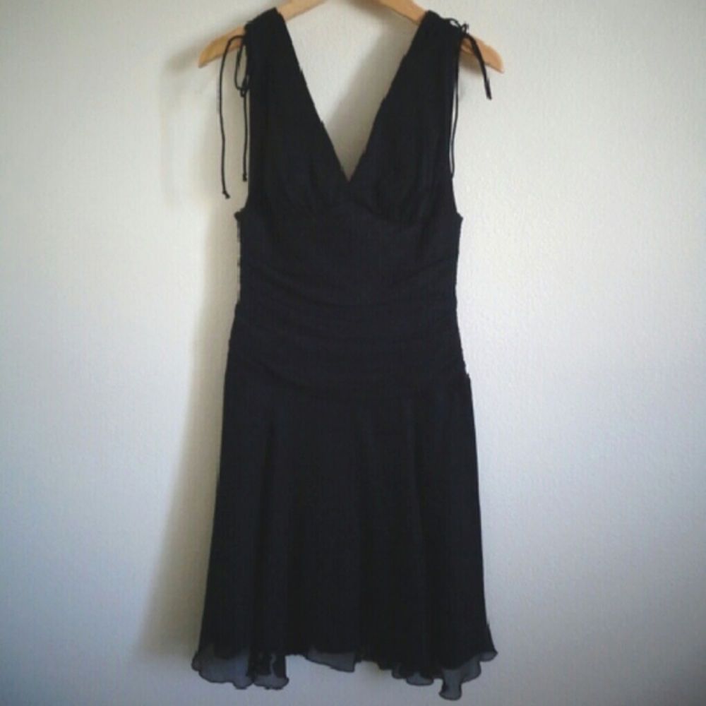 EXPRESS ~ Little Black Dress, XS 100% Silk